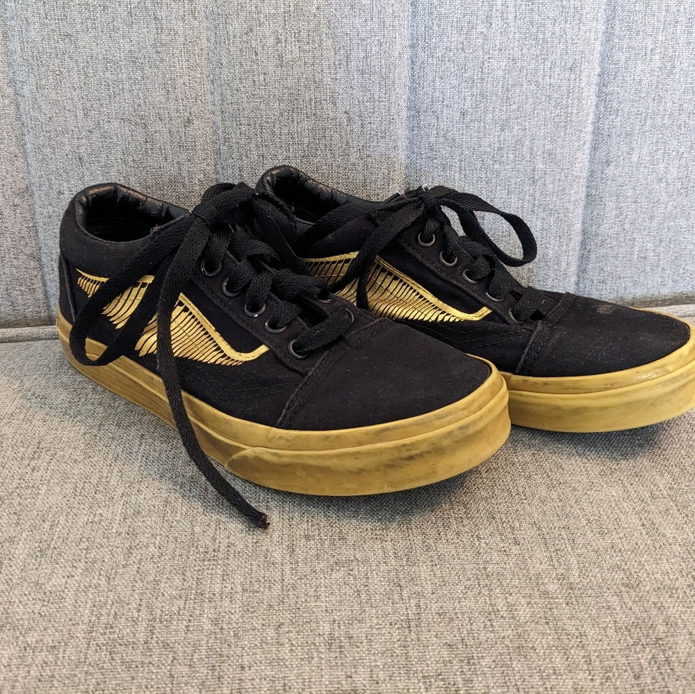 Harry Potter x Vans Snitch Gold Black sneakers shoes